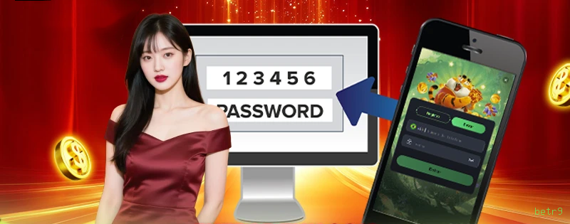 Imagem promocional da betr9 mostrando a plataforma e suas vantagens